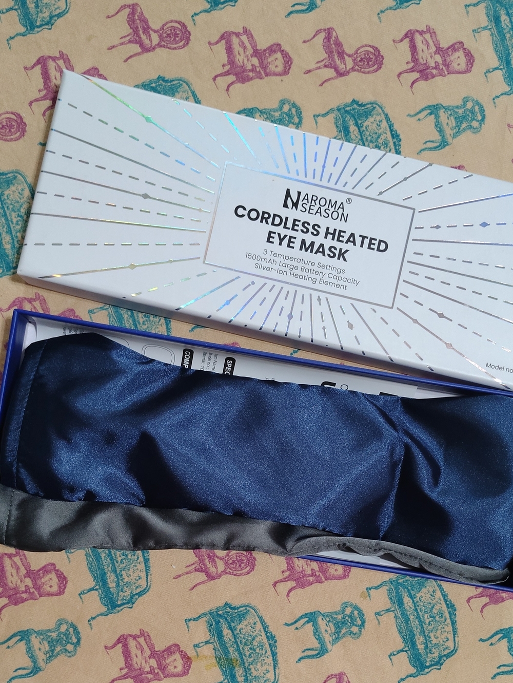 Cordless Heated Eye Mask
